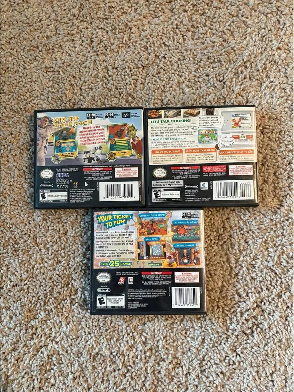 3 Nintendo DS game
